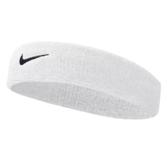 Nike Swoosh Headband Unisex White - Picture 1 of 4